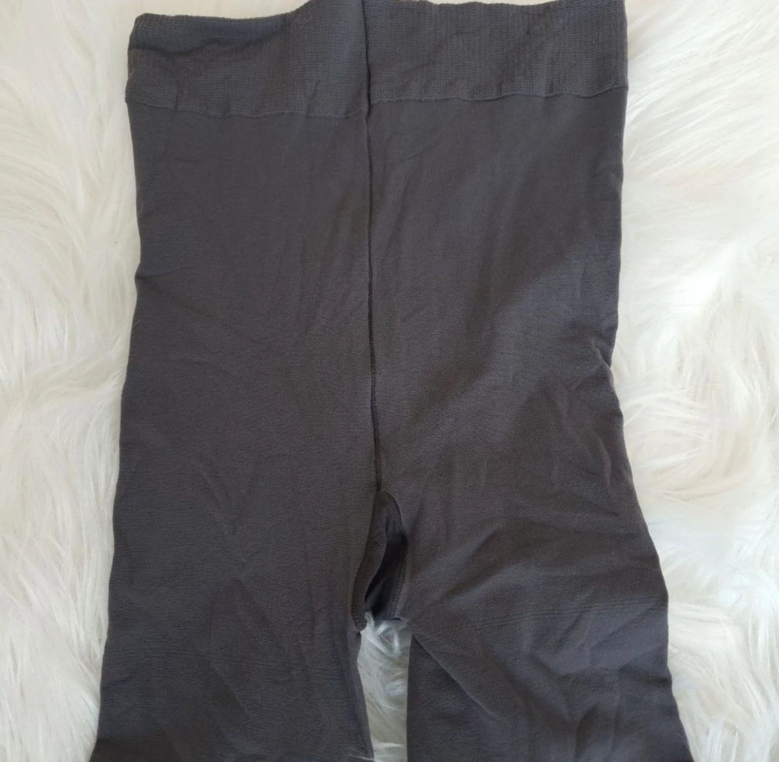 Nouveau pantalon opaque gris foncé / noir - Taille L – photo 2